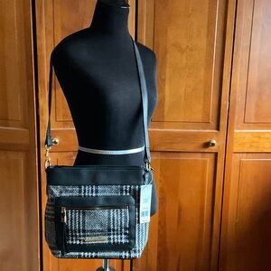 Stylish Black and Gray Women's Bag